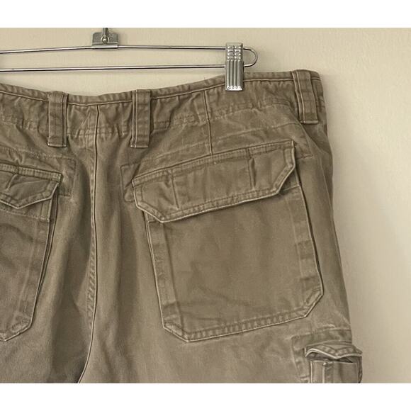 Vintage Gap Standard Cargo VTG Shorts 35 Field Utility Pockets Y2K Heavyweight - Picture 4 of 6